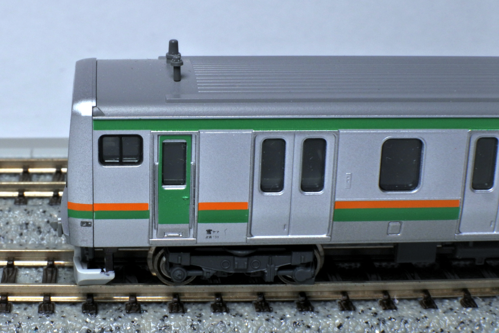 クハE230-8000先頭車側面 クハE230-8000先頭車側面
