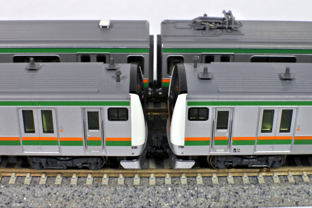 先頭車同士の連結と連結面間隔の比較 先頭車同士の連結と連結面間隔の比較