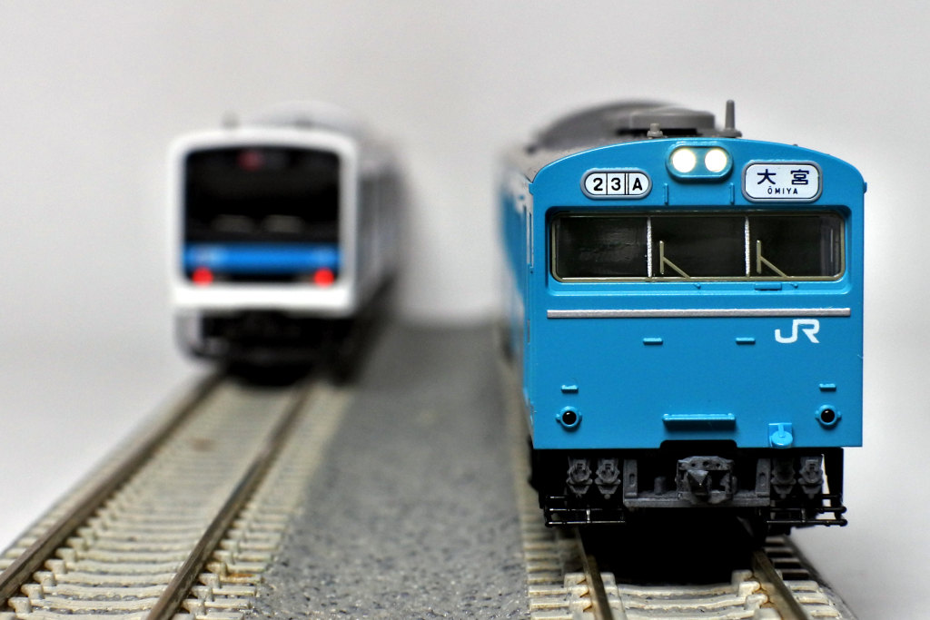 103系と209系 103系と209系