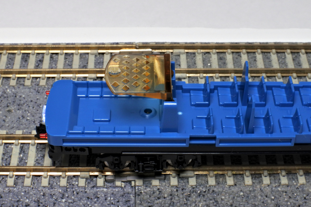 オハフ15-200 展望室のプリズム オハフ15-200 展望室のプリズム