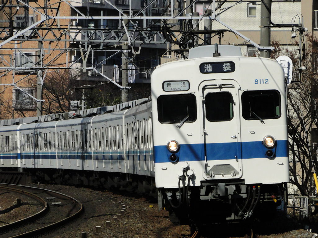 東武鉄道8000系8112F東上線 東武鉄道8000系8112F東上線