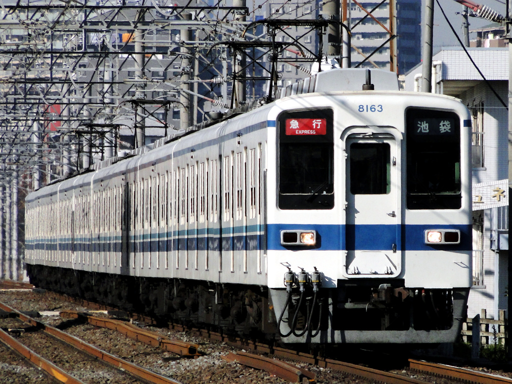 東武鉄道8000系8163F東上線 東武鉄道8000系8163F東上線