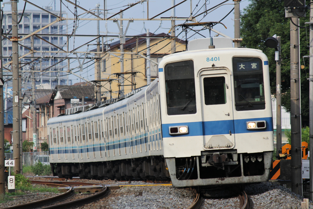 東武鉄道8000系8101F野田線 東武鉄道8000系8101F野田線