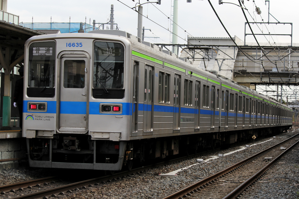 東武鉄道10030系11635Fアーバンパークライン 東武鉄道10030系11635Fアーバンパークライン