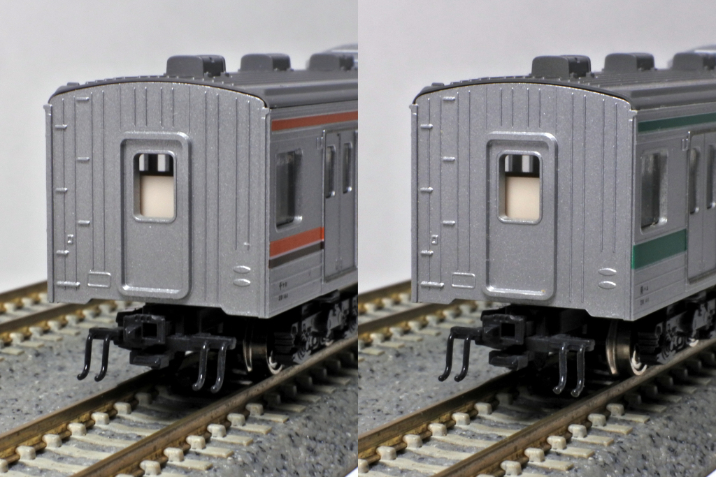 205系妻面比較2 205系妻面比較2