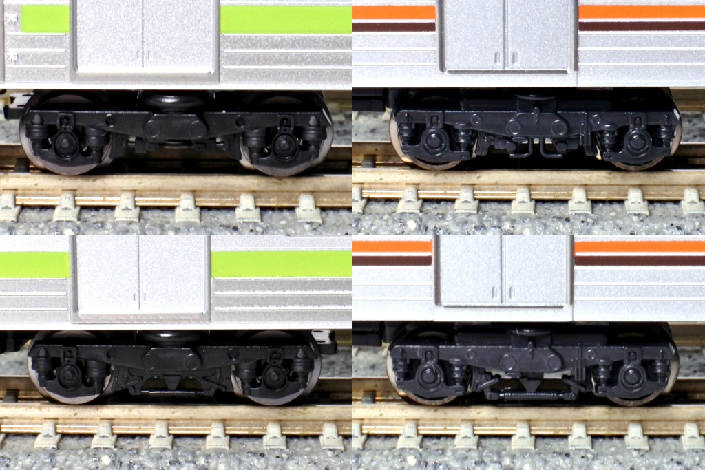 205系台車比較 205系台車比較