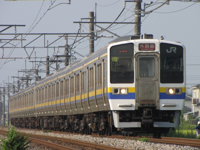 211系3000番台　房総色