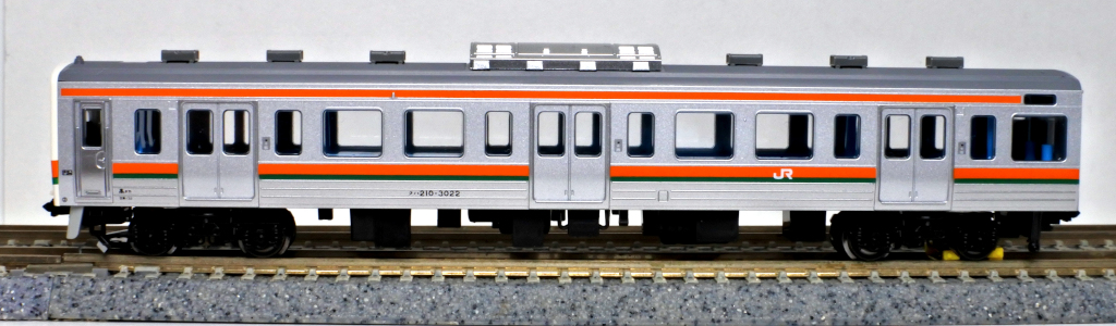 クハ210-3022_側面 クハ210-3022_側面