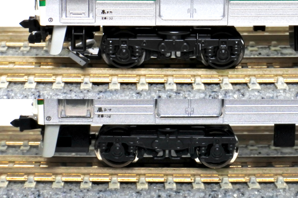 211系_新旧比較_台車 211系_新旧比較_台車